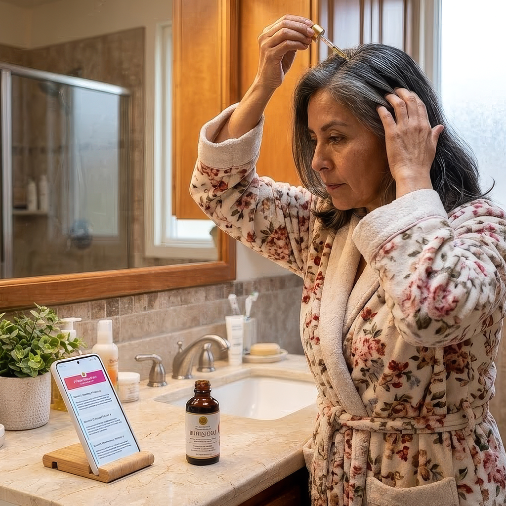 El Ritual de 5 Minutos: Sistema de Activación Folicular Ayurvédica